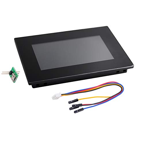 Nextion Intelligent 7 pouces Display NX8048P070-011C-Y Écran tactile LCD HMI 800x480 avec prise en charge du boîtier Audio Vidéo (Capacitive Touch) Cover
