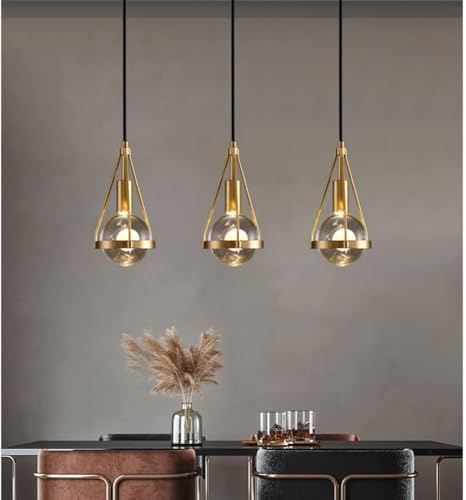 Suspension réglable en cristal pour illuminer votre table de restaurant