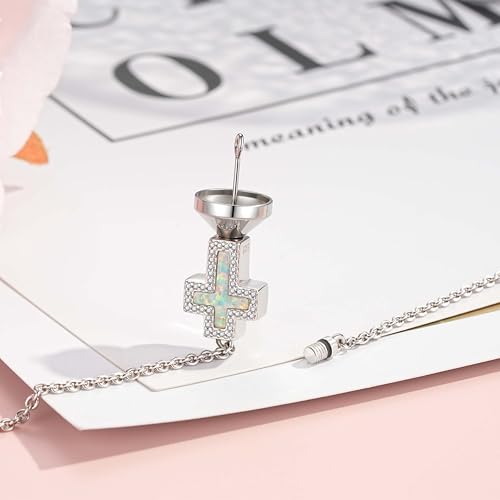 925 Sterling Silver Urn Bracelet for Ashes for Women Cremation Bracelets for Ashes of Loved Ones Keepsake Memorial Jewelry Gifts3