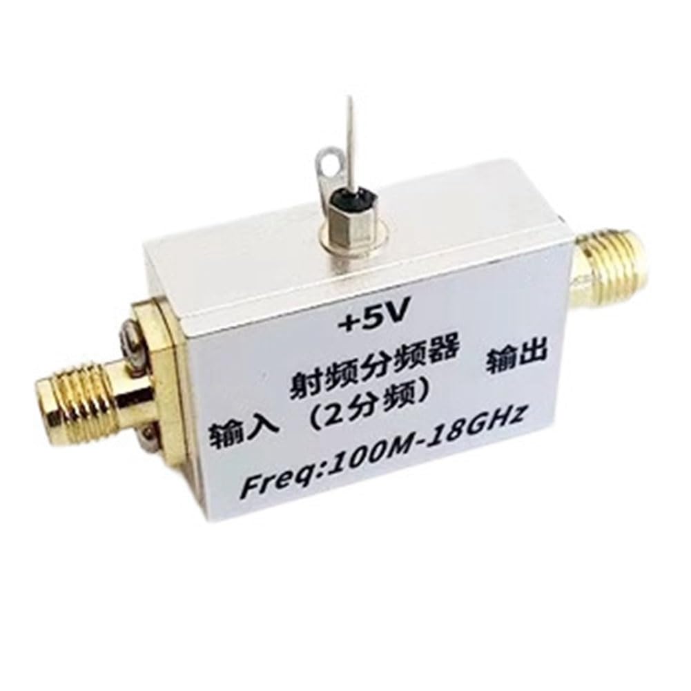 Divisore di Frequenza di Frequenza Precaler da 100 MHz-18 GHz Divisore di Frequenza Precaler 2 Divisori Segnale Ad Alta Frequenza A Bassa Frequenza di Conversione Amplificatore