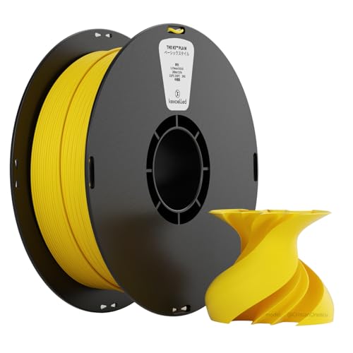 Kexcelled マットPLA つや消しの質感 紙ボビン 3Dプリンターフィラメント素材 1.75mm径 ほとんどのFDM 3Dプリンターに対応 スプール造形材料 寸法精度+/- 0.03mm 正味量1KG(2.2lbs)