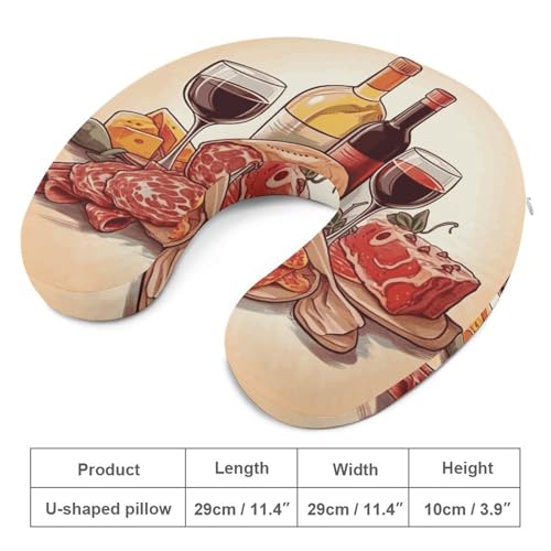 Almohada cuello viscoelástica 30 cm tamaño único miniatura 2