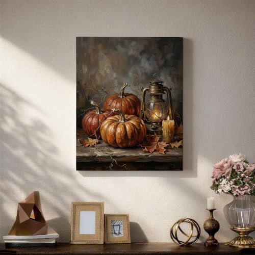 Lienzo decorativo de calabazas para transformar paredes frías y aburridas 5