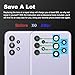 3 Pack Galaxy A32 5G Back Rear Camera Lens Glass Replacement, Back Camera Lens with Tempered-Glass Lens Protector for Samsung A32 5G, Included Instruction Manual, Toolkit