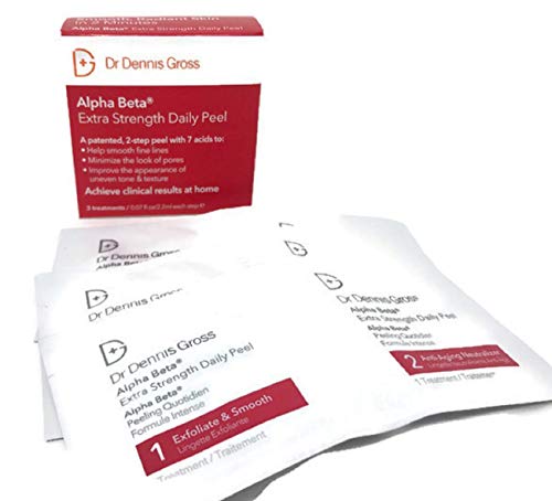 DR. DENNIS GROSS SKINCARE Alpha Beta Extra Strength Daily Peel, 3 Packets