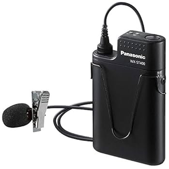 ワイヤレスマイク　タイピン型　Panasonic WX-4300 在庫あり Panasonic 800MHz帯タイピン型ワイヤレスマイクロホン