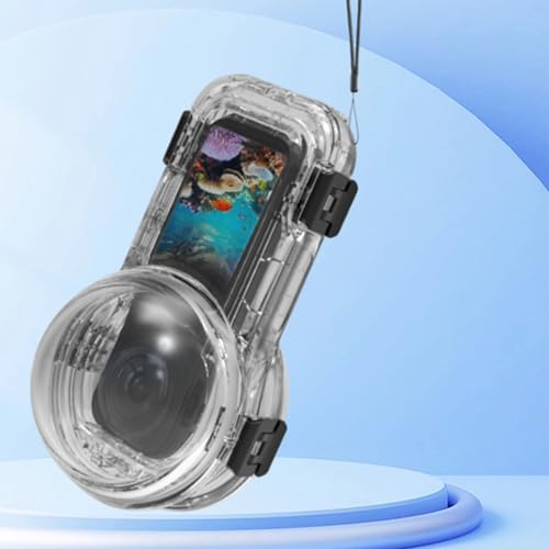 Funda de buceo impermeable de 60m con hojas antivaho para cámara 6
