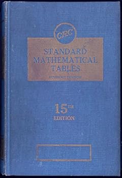 Hardcover Standard Mathematical Tables Student Edition 15th Edition Book