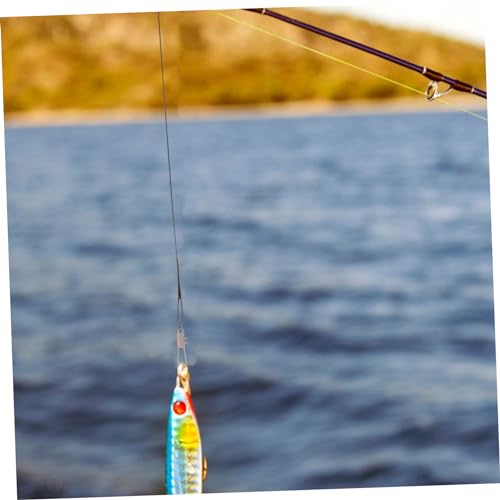 100 Piezas Líderes de Alambre de Acero para Pesca miniatura 5