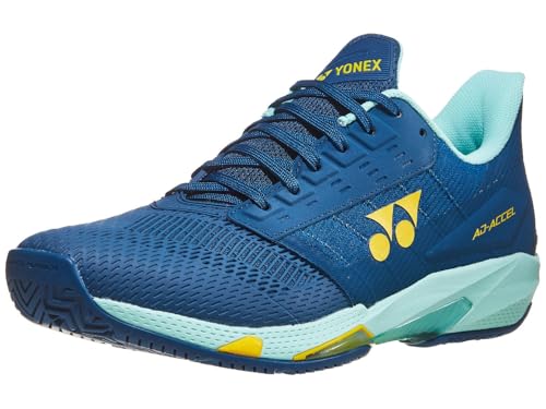 YONEX Power Cushion AD Accel Men's Tennis Shoes (Teal Blue, US Footwear Size System, Adult, Men...