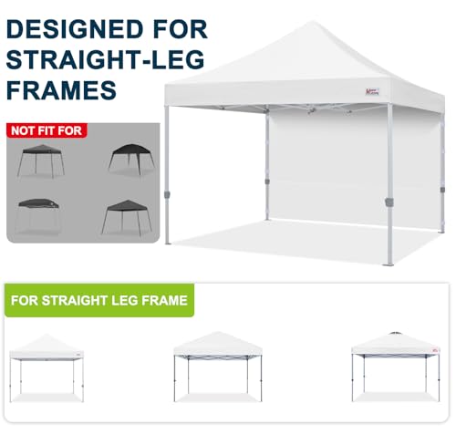Image of MASTERCANOPY 12x12 Pop Up Canopy Sidewall Only 1-Pack White