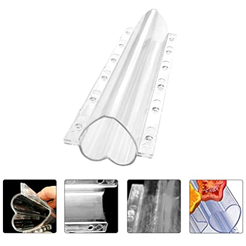 Zerodeko 2 Stks Hartvorm Groenten Groeiende Mold Clear Komkommer Shaping Mold Plastic Tuin Plantaardige Vorming Mold… - Image 8
