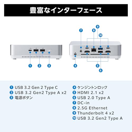 Image of ASUS NUC 14 Pro Plus Kit Slim RNUC14RVSU900000I Windows 11 Home OS Mini Pc with Intel 14th Gen Core Ultra i9 Processor, Silver