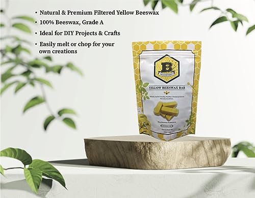 Beesworks AH-BLOCK-1OZ Yellow Beeswax Bars (6 Oz) | 100% Pure, Cosmetic Grade thumb #3