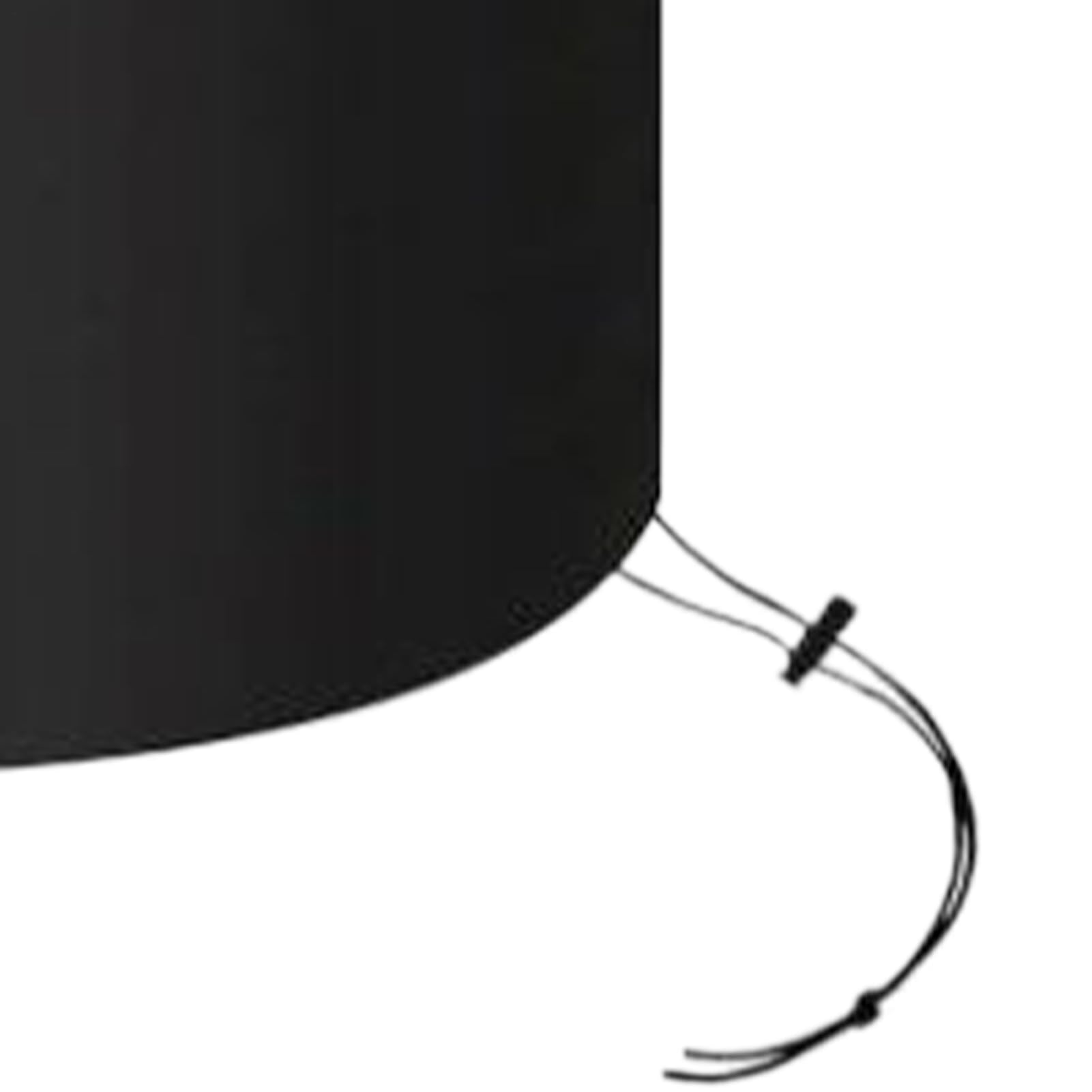 Housse imperméable pour brasero | Protection ronde en tissu Oxford | Housse d'hiver robuste pour brasero | Pour extérieur, jardin, cour, ferme, patio, camping, hayon, fête, pique-nique, cheminées
