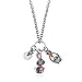 Whimsical Gifts Easter Charm Necklace in Silver