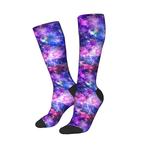 Image of Knee High Socks for Women Girls Fashion Women's Festival Stockings for Casual Running Work Travel