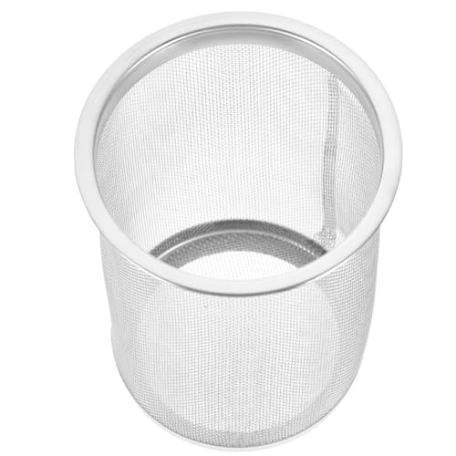 MUCKLILY Stainless Steel Tea Strainer Fine Mesh Filter for Loose Leaf Teapot Brewing Oolong Herbal Tea Infuser Replacement Insert 3.14X2.36X2.36In