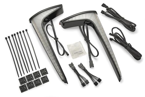 Fang® Lower Fairing Lights for Indian Pursuit (Black)