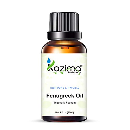 Image of KAZIMA Fenugreek Cold Pressed Carrier Oil - 100% Pure Natural & Therapeutic Grade Oil (30ml)