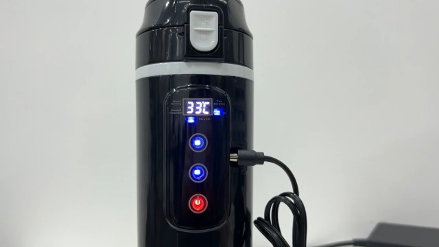 Tetera eléctrica portátil para auto 400ml 24V Rauwseul miniatura 7