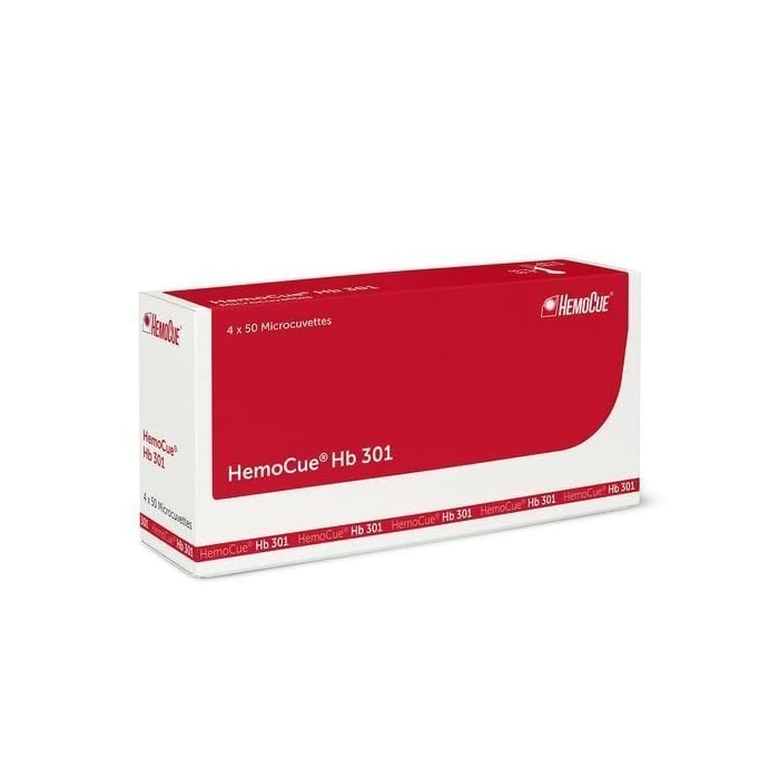 Buy Microcuvette Hemocue Hb 301 Hemoglobin Hgb 50 Microcuvettes Per Bottle X 4 Bottles (200