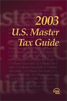 Paperback U.S. Master Tax Guide, 2003 Book