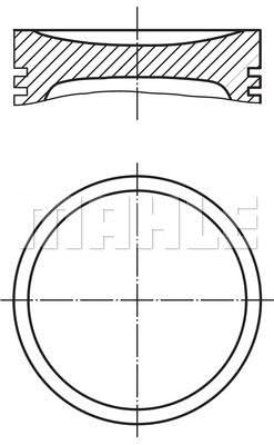 Mahle Piston - 0345400