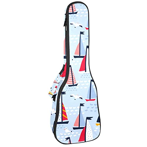 Sac de rangement ukulélé soprano concert housse rembourrée 10 mm