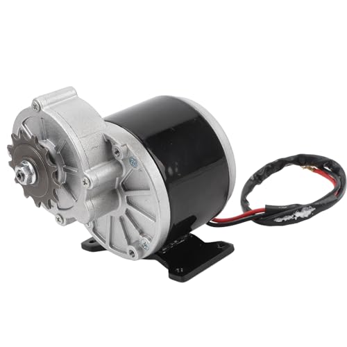 MechKit Motor Eléctrico de Reducción de Engranajes Reductor de Motores, 12V 500W 2500 Rpm 13 Dientes para Bicicleta Eléctrica