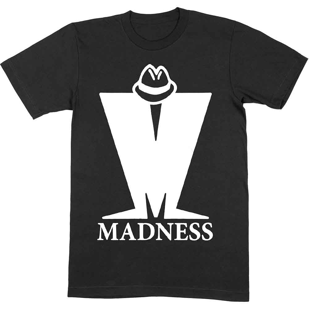 Madness T Shirt Big M Band Logo Official Mens Black M