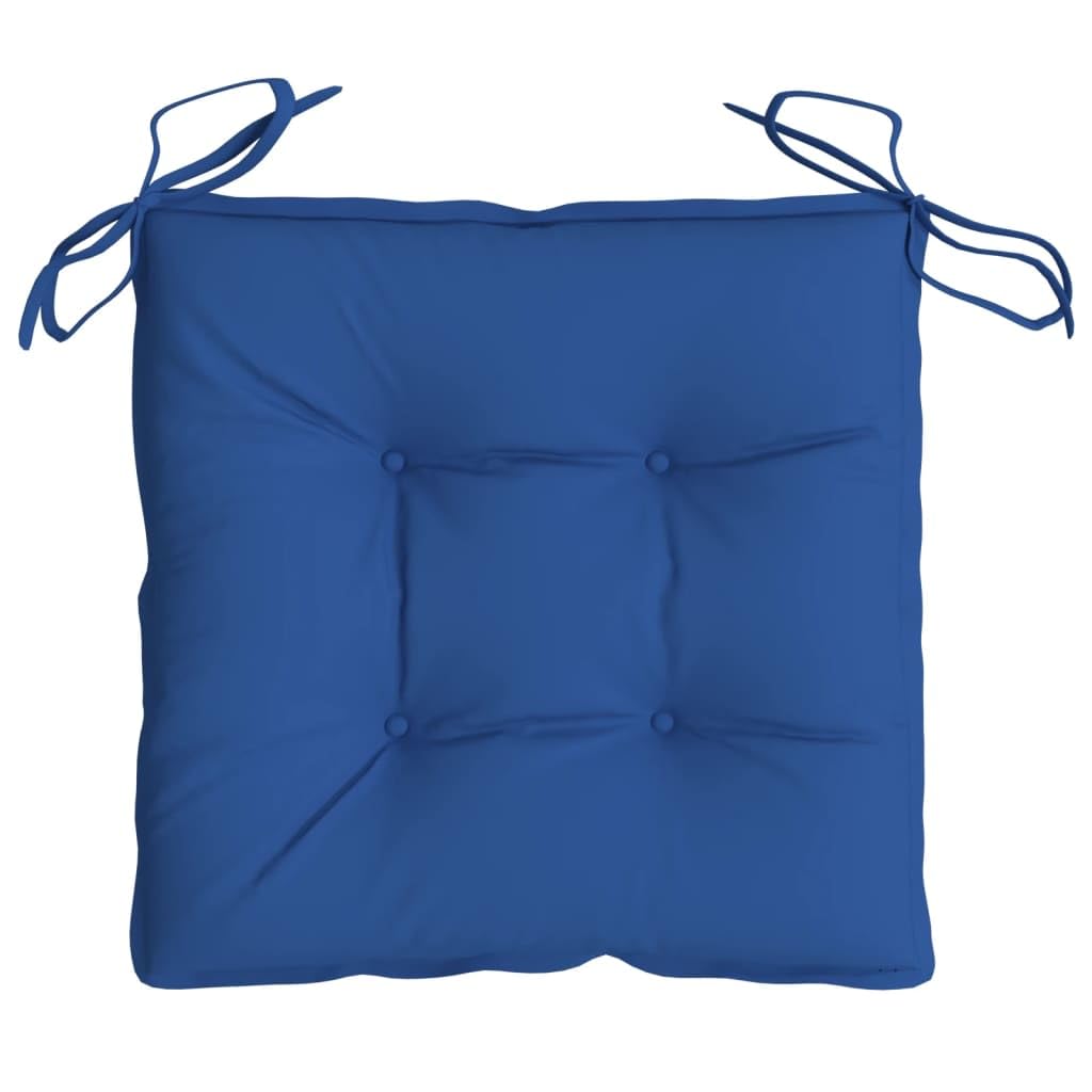 vidaXL Cojines de Palets de Jardín 6 uds, Almohadas para Silla Sofá Asiento, Almohadillas para Muebles, Decoraciones para Patio, Tela Oxford Azul