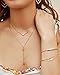 Kendra Scott Fern Y Necklace for Women, Fashion Jewelry, 14k Rhodium-Plated