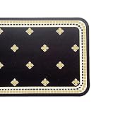 Facile à utiliser : grâce à ses propriétés faciles à utiliser, essuyez simplement ce tapis avec un chiffon humide ou rincez-le à l'eau pour conserver son aspect impeccable.