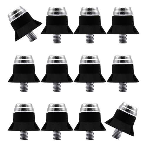 12 Clavos de Fútbol de Repuesto con Tornillo para Botas de Toda la Familia