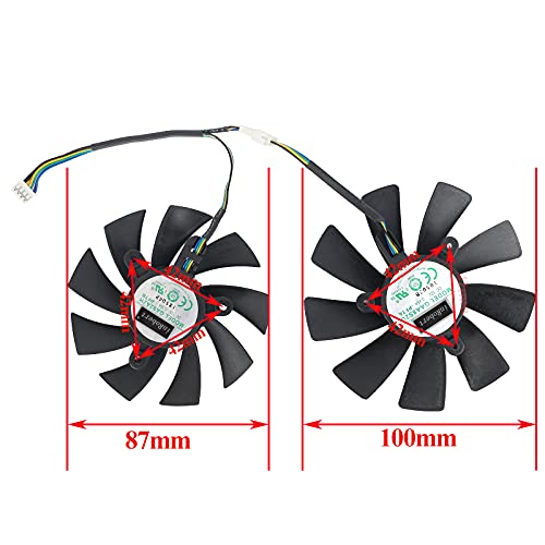 Image of Video Card Fan Replacement Cooler for Zotac Gaming RTX 2060 Graphics Card ZT-T20600K-10M (Fan-AB)