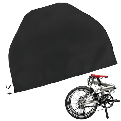 Funda para bicicleta plegable resistente a los rayos UV y lluvia en camping 7