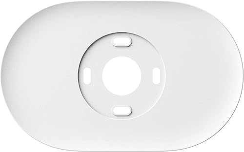 Google Kit de ajuste de termostato Nest - Hecho para el termostato Nest - Accesorio de termostato Wifi programable - Nieve