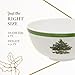 Spode Christmas Tree 6-Inch Melamine Bowls - Set of 4 Festive Bowls for Soup, Dessert & Holiday Dishes - Durable, Dishwasher Safe - Versatile Tableware for Indoor & Outdoor Christmas Gatherings