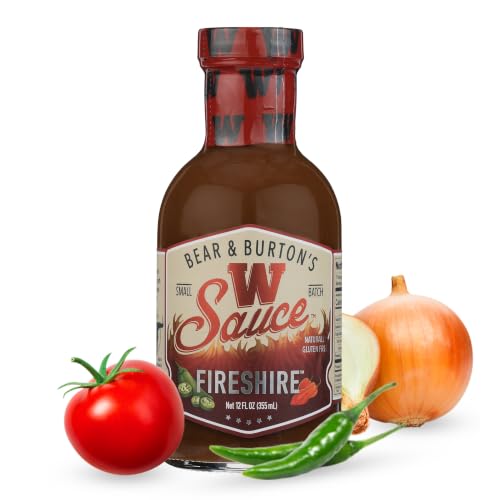 Bear and Burton's Fireshire Worcestershire Spicy Sauce - 12 Oz.