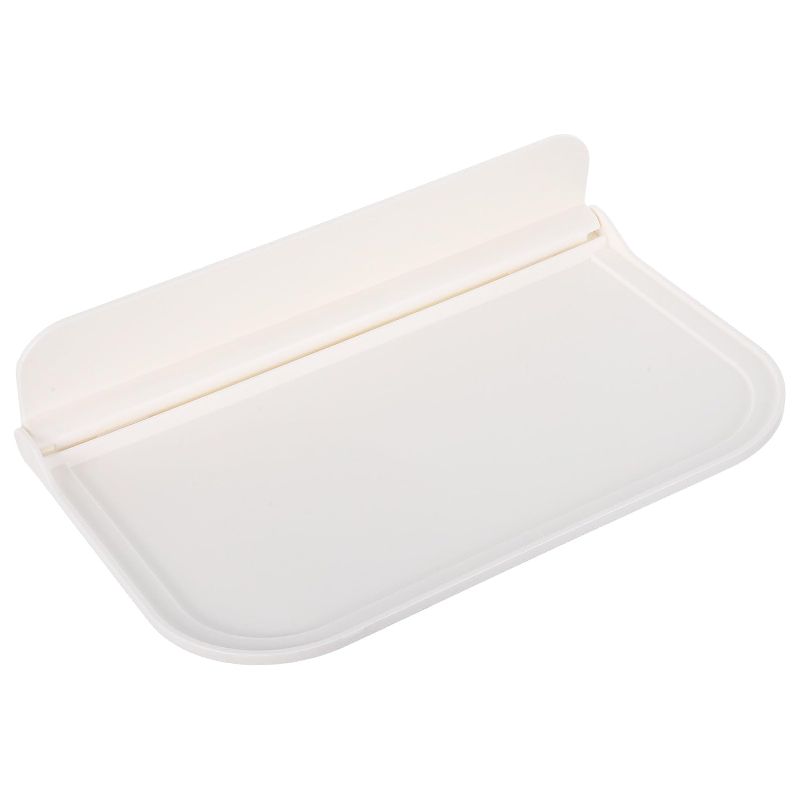 Estante de almacenamiento plegable blanco de pared para organización de espacios