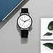 NUOVO Women Watch Black Silicone for Ladies Women Sports Casual Watch Waterproof Watch Analog Display Big Numbers Easy to Read