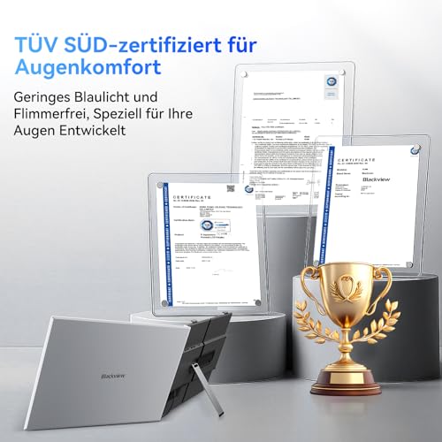 Blackview SCM8 Laptop Monitor Erweiterung 15,6", 100% sRGB Portable Monitor für Laptop, Geringes Blaulicht Dual Screen für 14“-17“ Laptops, Plug & Play Geeignet für PC, Laptop, Xbox, PS3/4/5, Switch – Bild 7