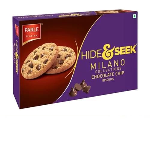 Image of Parle Platina Hide & Seek Milano Choco Chip Biscuits, 120g
