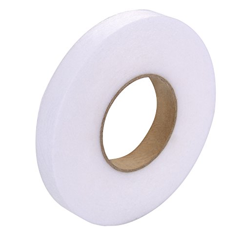 Outus 70 Yards Iron On Hem Tape Fabric Fusing Hemming Tape No Sew