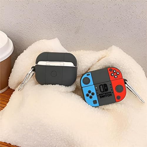 Image of Compatible with Airpods 4 (2024) Pouch Case Cover, Soft Silicone Case Cover with Key-Chain, 360 for Airpods 4 Gen Full Protective Pouch Case (NINTINDO)