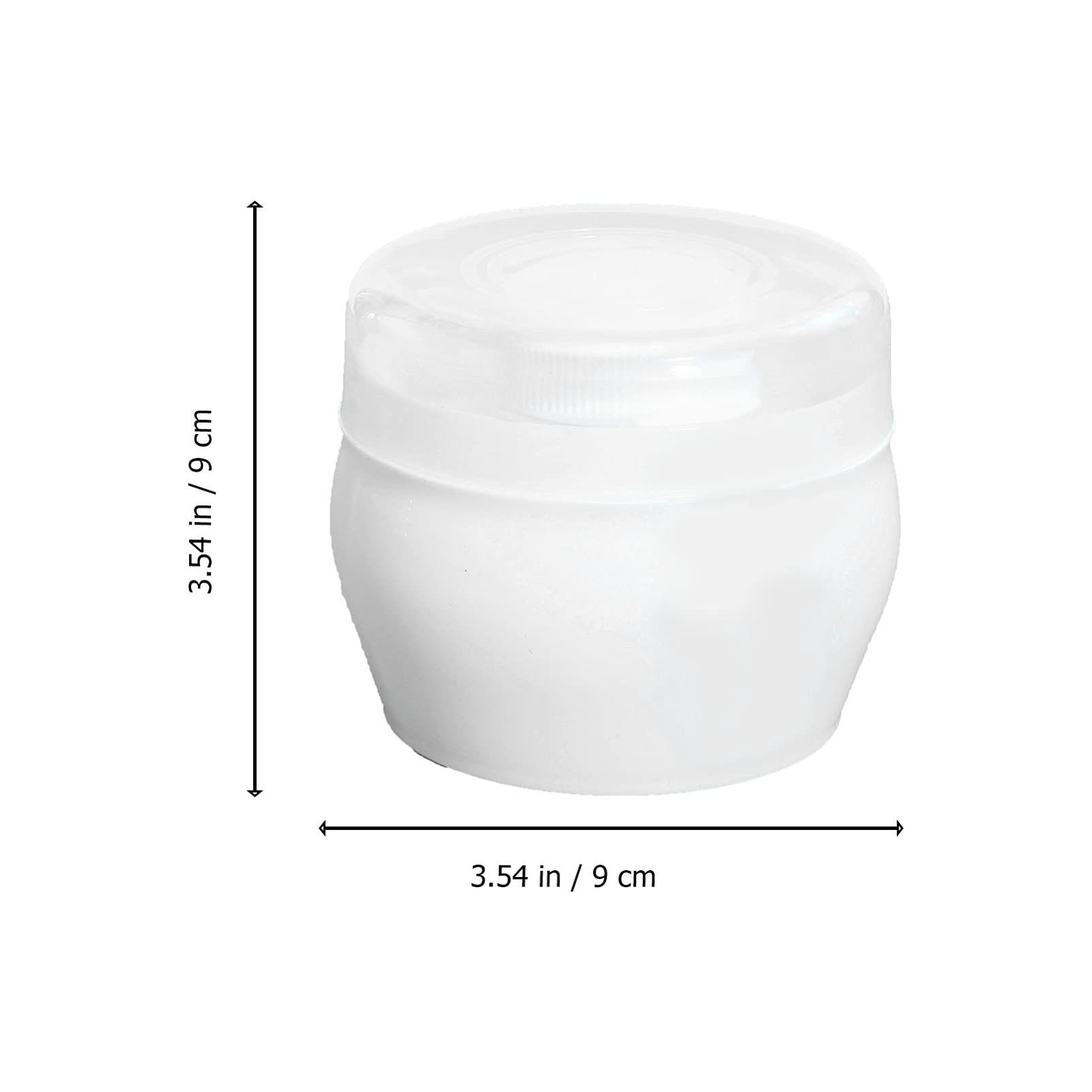 TOYANDONA 2 Ensembles Bébé Houppette Boîte Moelleux Corps Après- Bain Poudre Cas Bébé Soins Visage Corps Villosités Powder Puff Récipient Maquillage Cosmétique Poudre De Titulaire avec