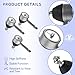 Panglong Golf Cart Ball Joint Kit-Club Car DS Tie Rod End Set of 3, Club Car DS Tie Rod End with Grease Fitting Suitable for 1976-2008 Club Car DS Golf Cart, OEM# 7540, 7539