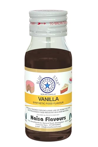 Image of BlueStar Food Flavour | Essence VANILLA 20ml Pack (10 bottles)