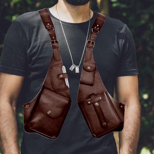 Cartera de arnés ajustable medieval para resguardar tus pertenencias con comodidad 7